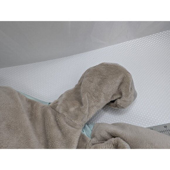 Jay At Play Elephant Plush Microbead Pillow Gray About 26 Inch Long Stuffed - Picture 13 of 15